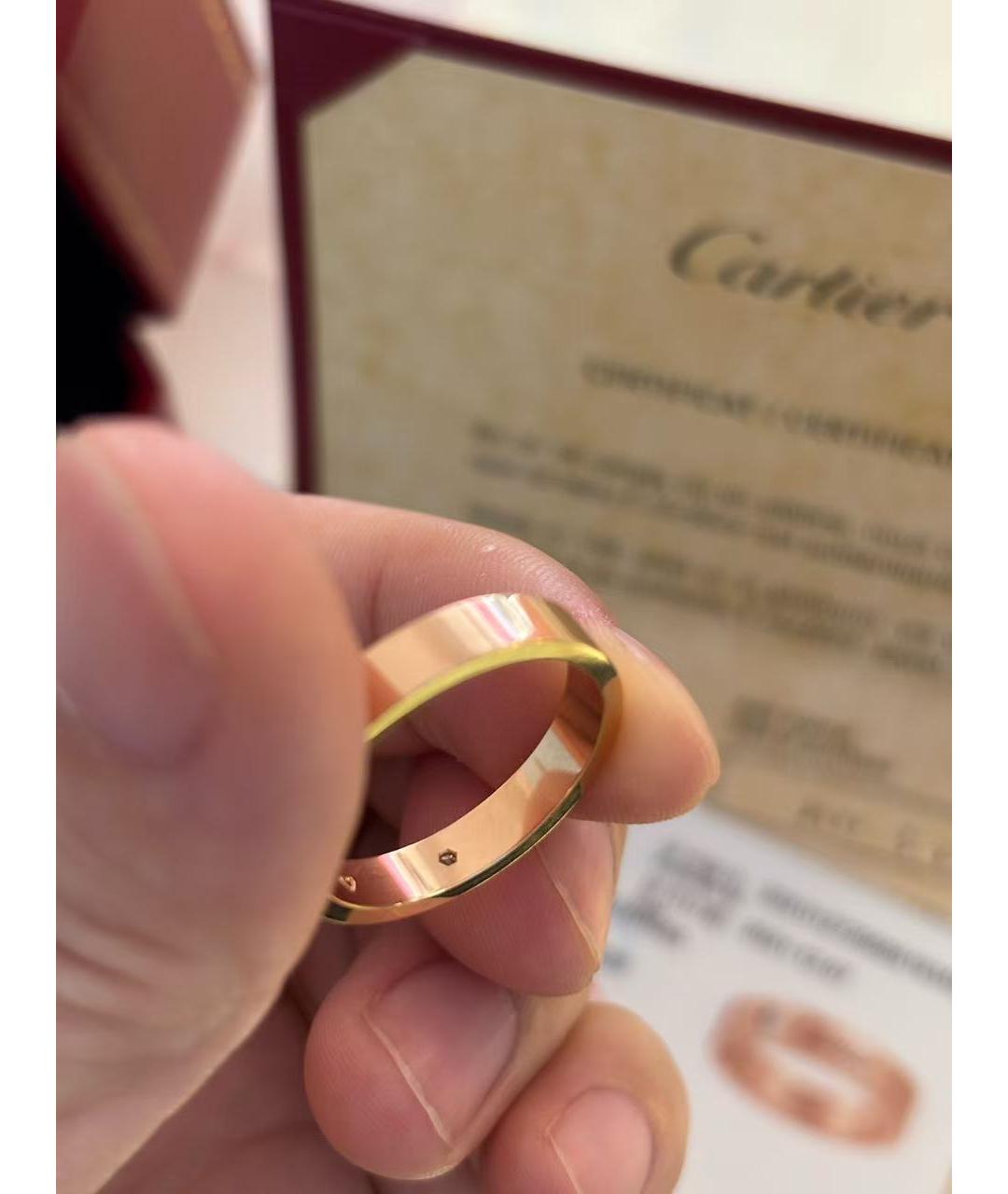 CARTIER Золотое кольцо из розового золота, фото 3