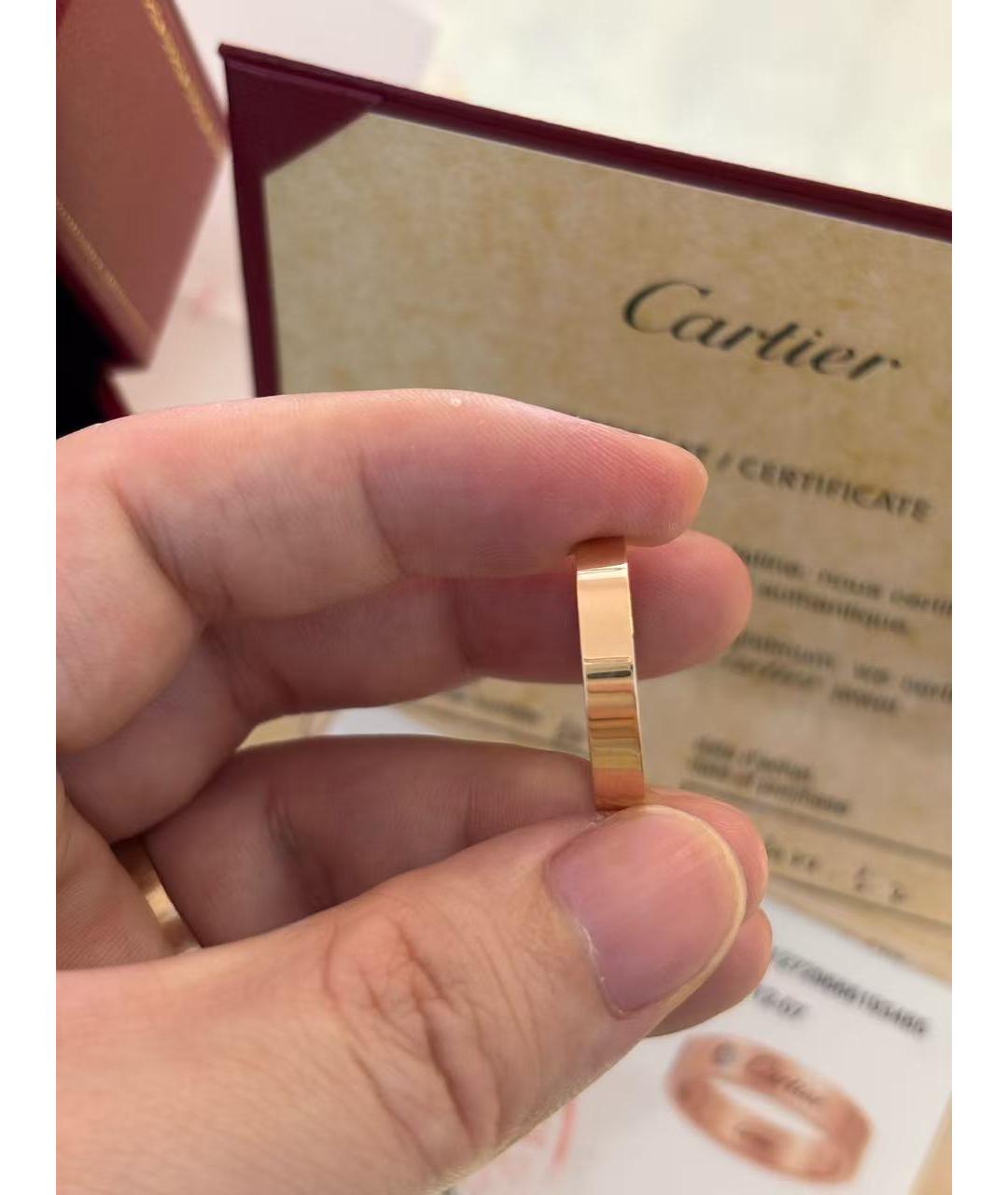 CARTIER Золотое кольцо из розового золота, фото 4