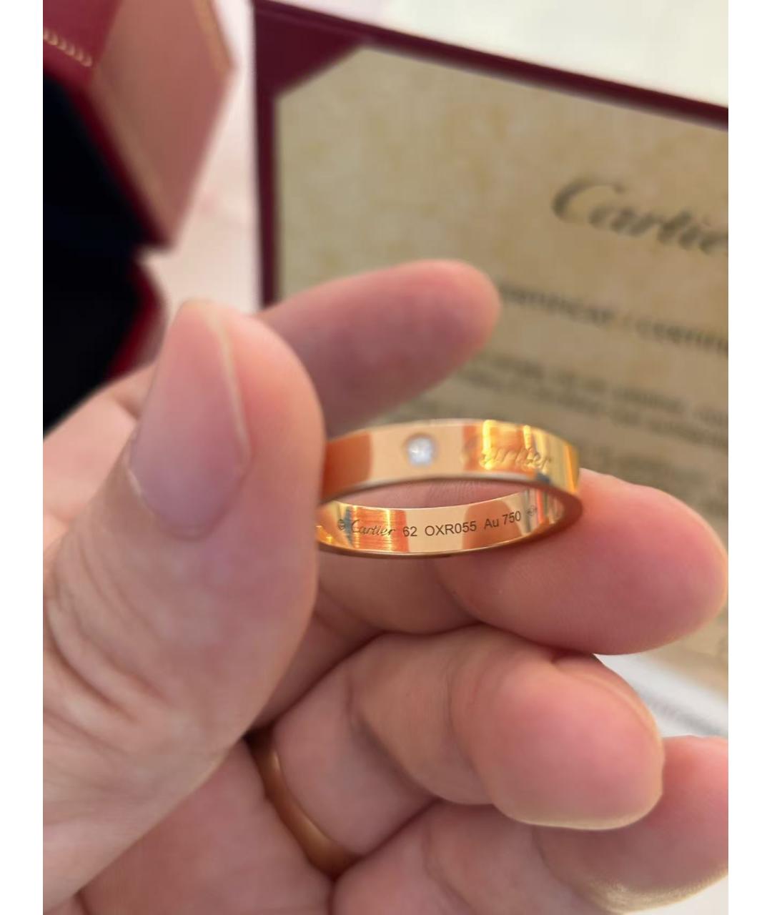 CARTIER Золотое кольцо из розового золота, фото 2