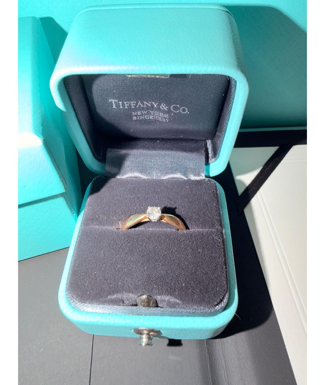 TIFFANY&CO Желтое кольцо из желтого золота, фото 2