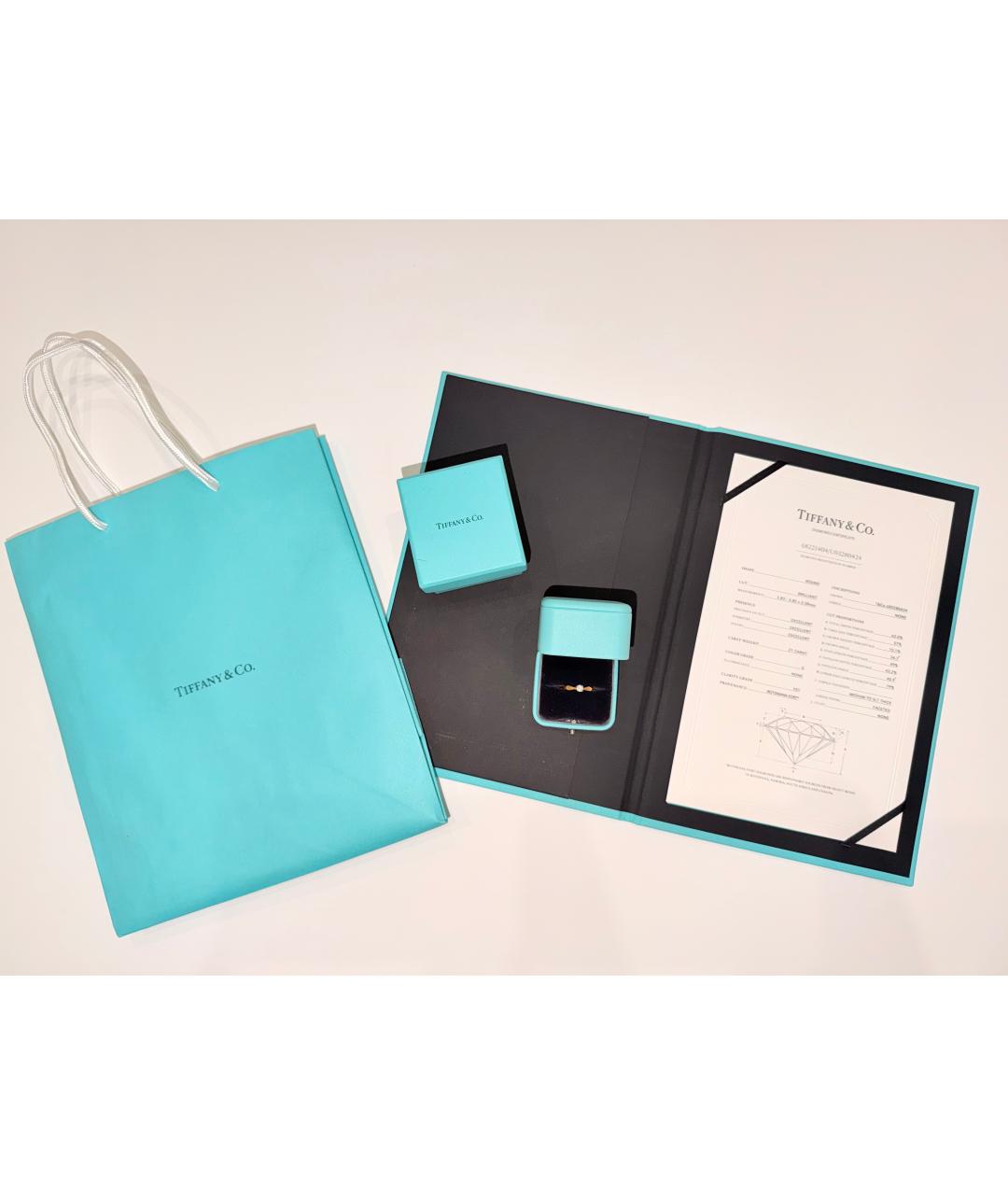 TIFFANY&CO Желтое кольцо из желтого золота, фото 5