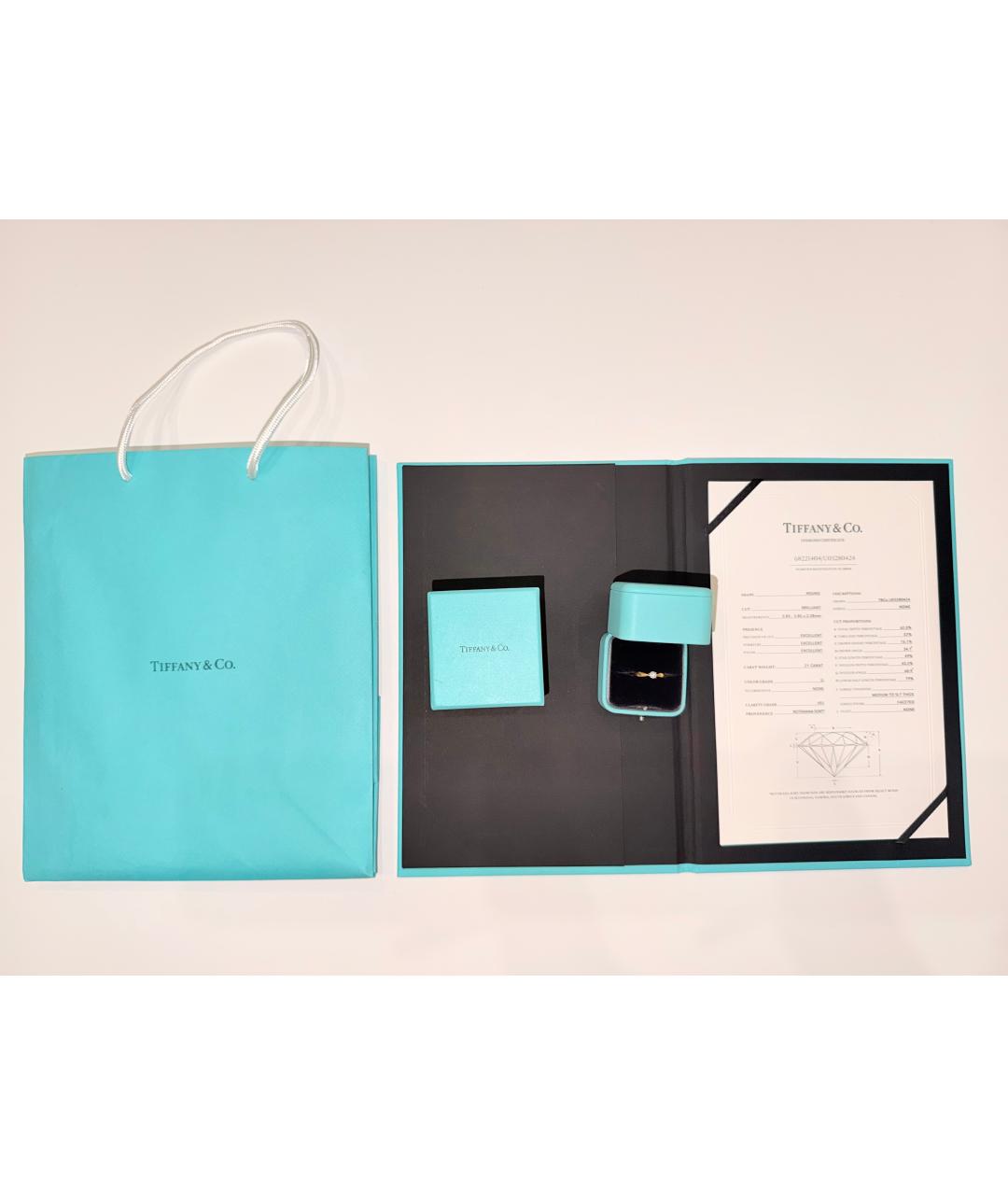 TIFFANY&CO Желтое кольцо из желтого золота, фото 4