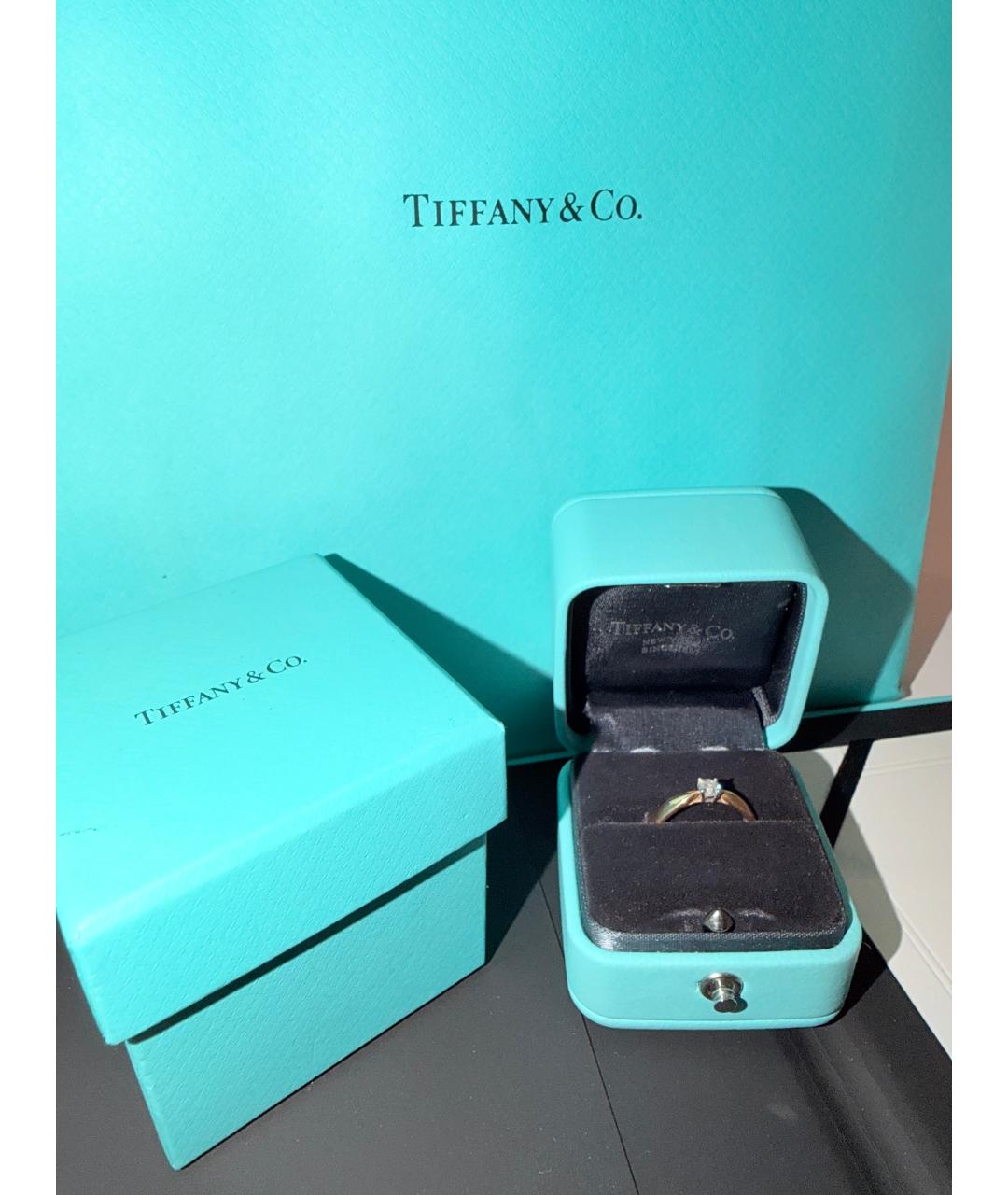 TIFFANY&CO Желтое кольцо из желтого золота, фото 3