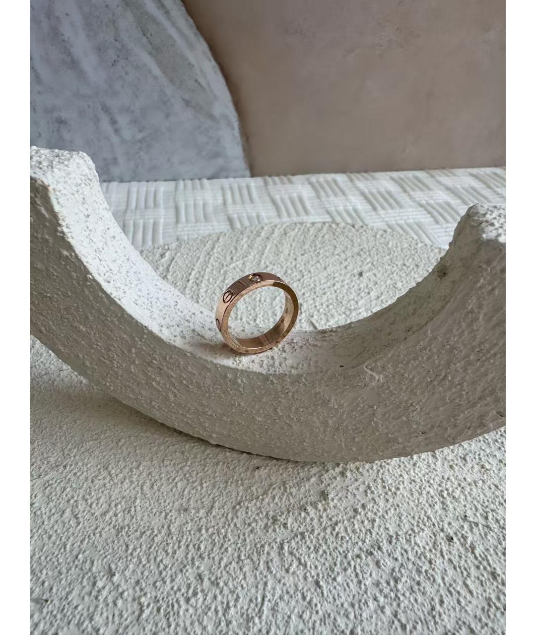 CARTIER Золотое кольцо из розового золота, фото 2
