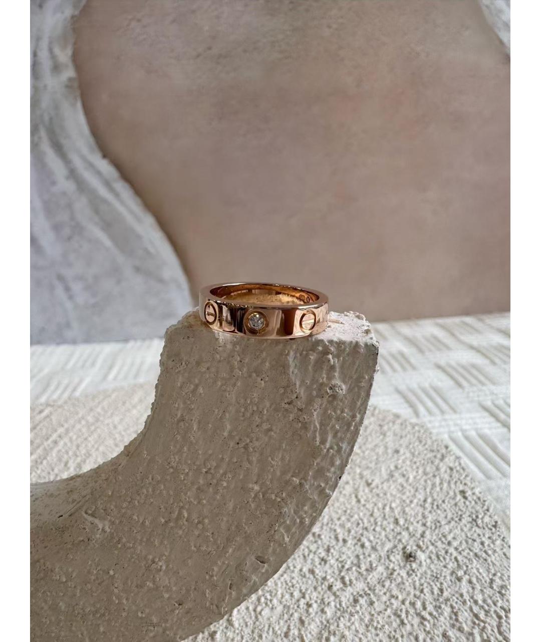 CARTIER Золотое кольцо из розового золота, фото 5