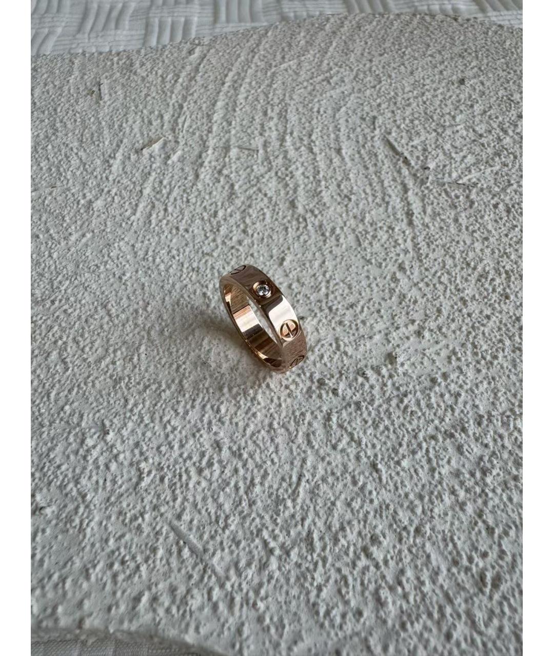 CARTIER Золотое кольцо из розового золота, фото 4