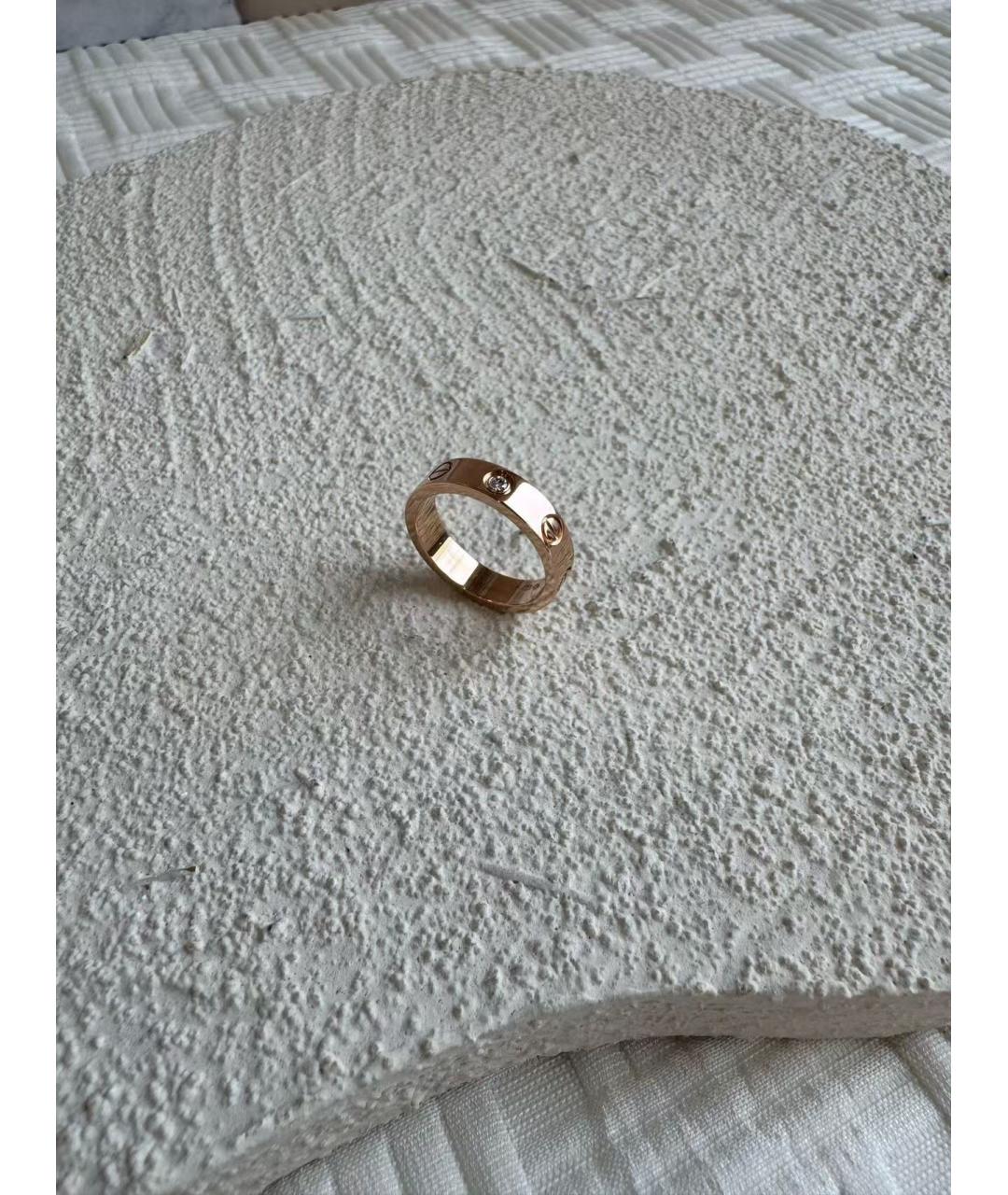 CARTIER Золотое кольцо из розового золота, фото 3