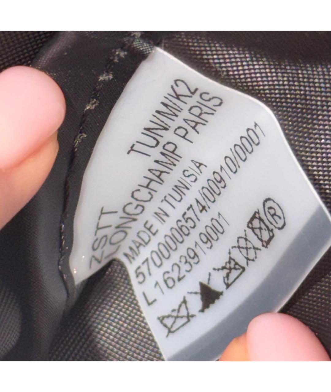 LONGCHAMP Черная сумка тоут, фото 5