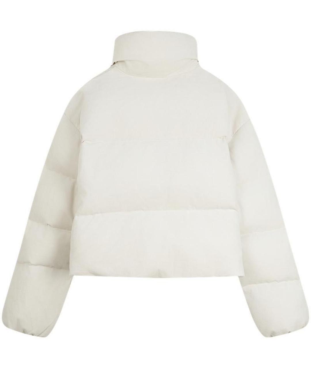 CALVIN KLEIN Бежевая полиэстеровая куртка, фото 2