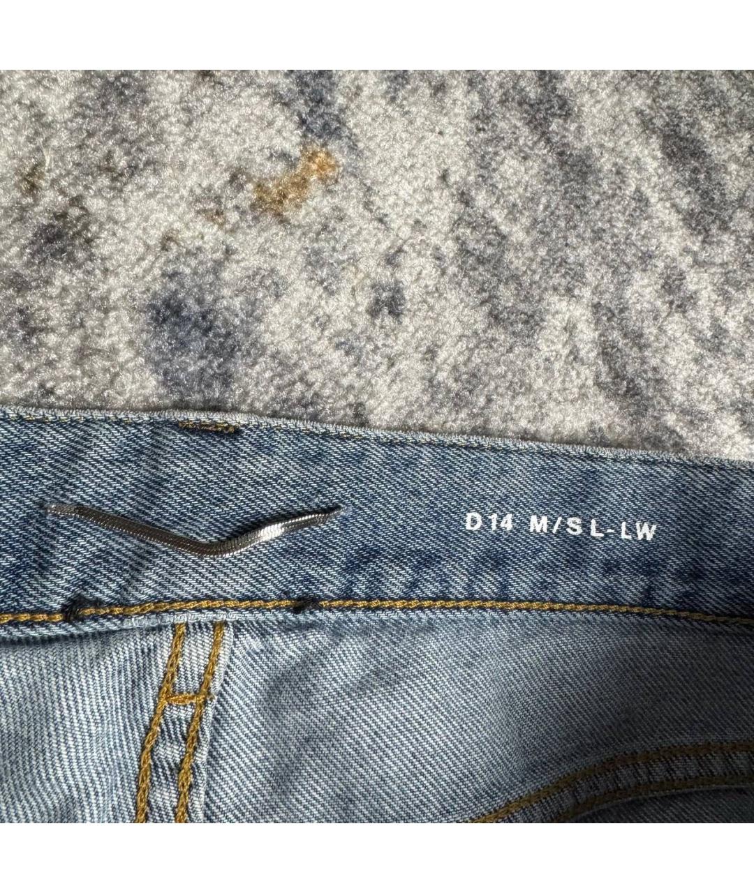 SAINT LAURENT Голубые хлопковые джинсы, фото 5