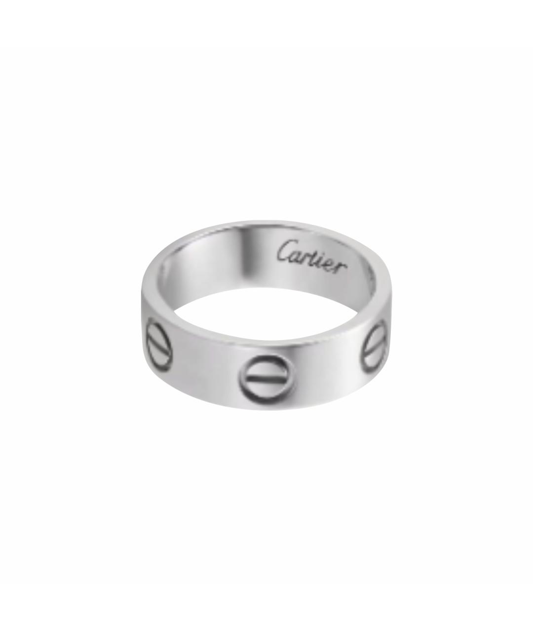 CARTIER Серебряное кольцо из белого золота, фото 1