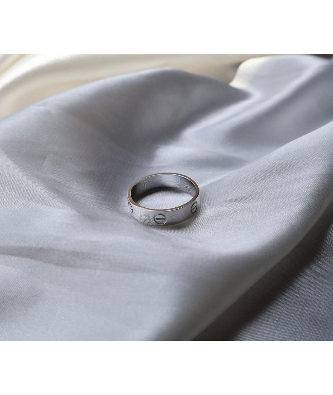 CARTIER Серебряное кольцо из белого золота, фото 3