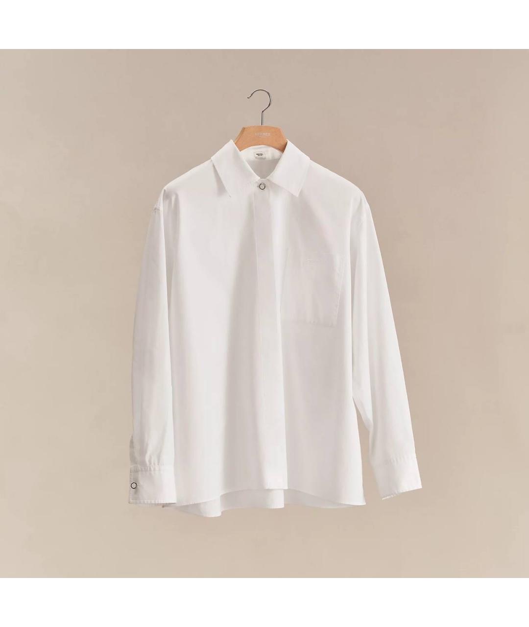 HERMES Белая рубашка, фото 6