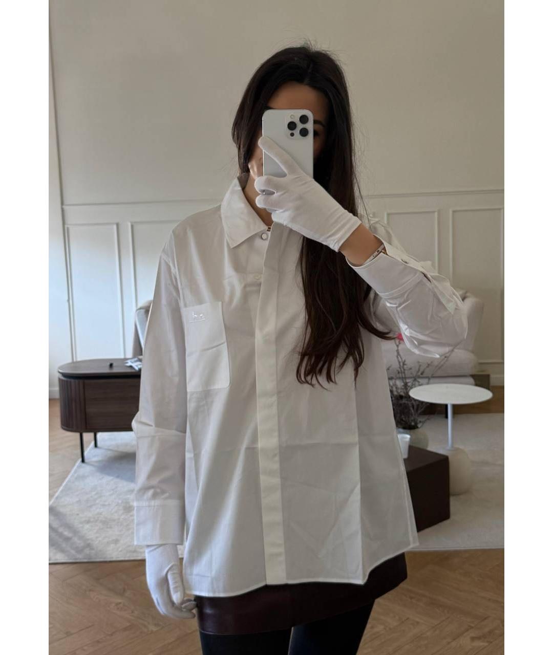 HERMES Белая рубашка, фото 4