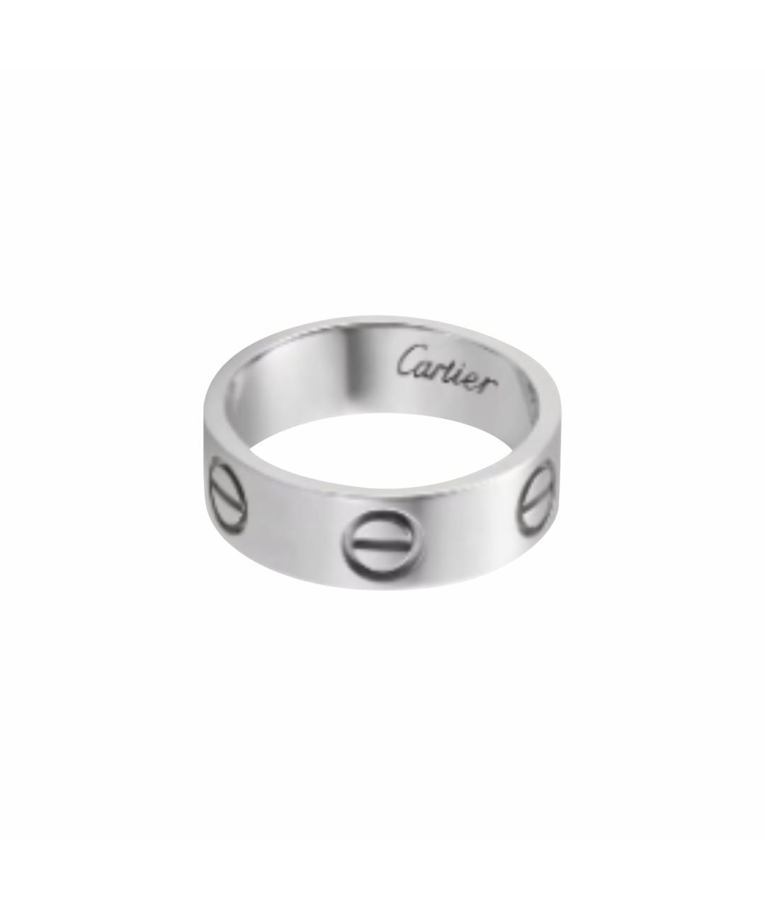 CARTIER Серебряное кольцо из белого золота, фото 1