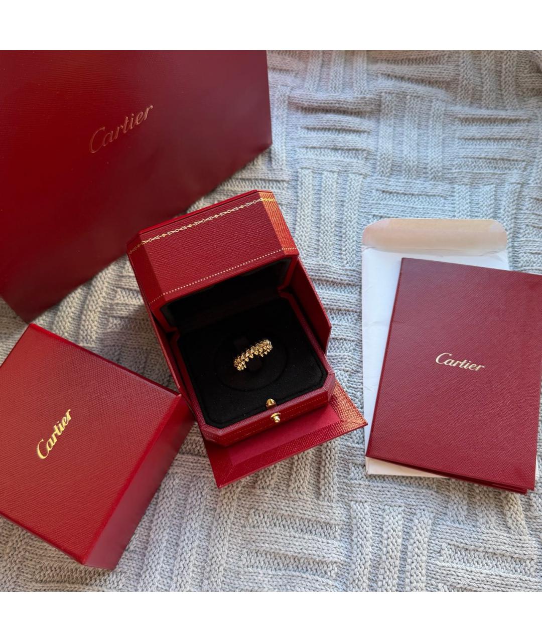 CARTIER Золотое кольцо из желтого золота, фото 2