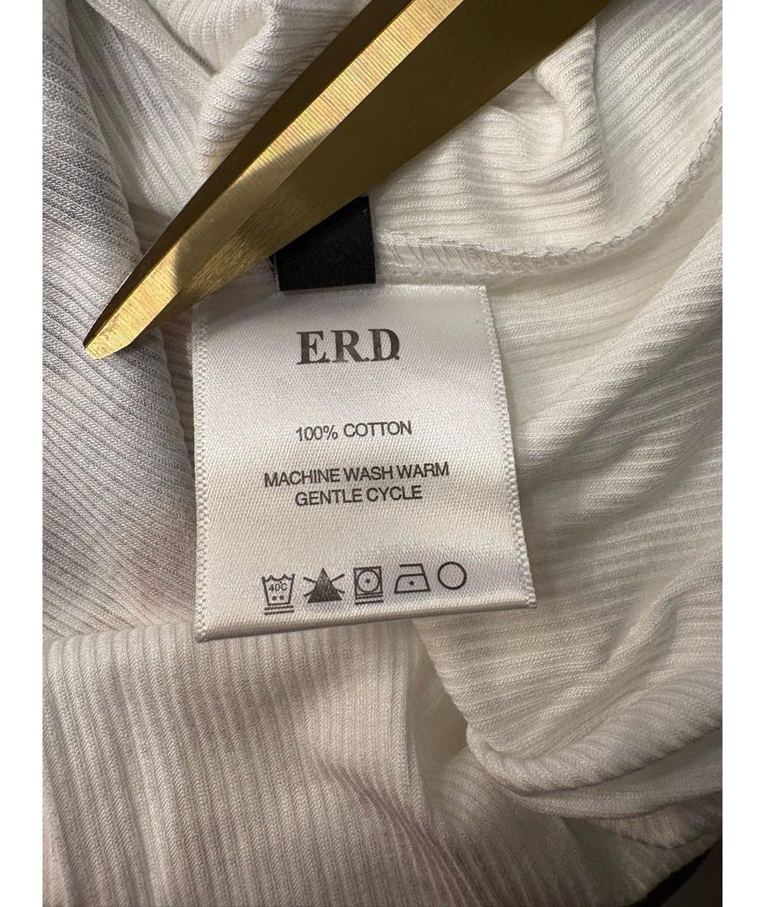 Enfants Riches Déprimés Белая хлопко-полиэстеровая майка, фото 4