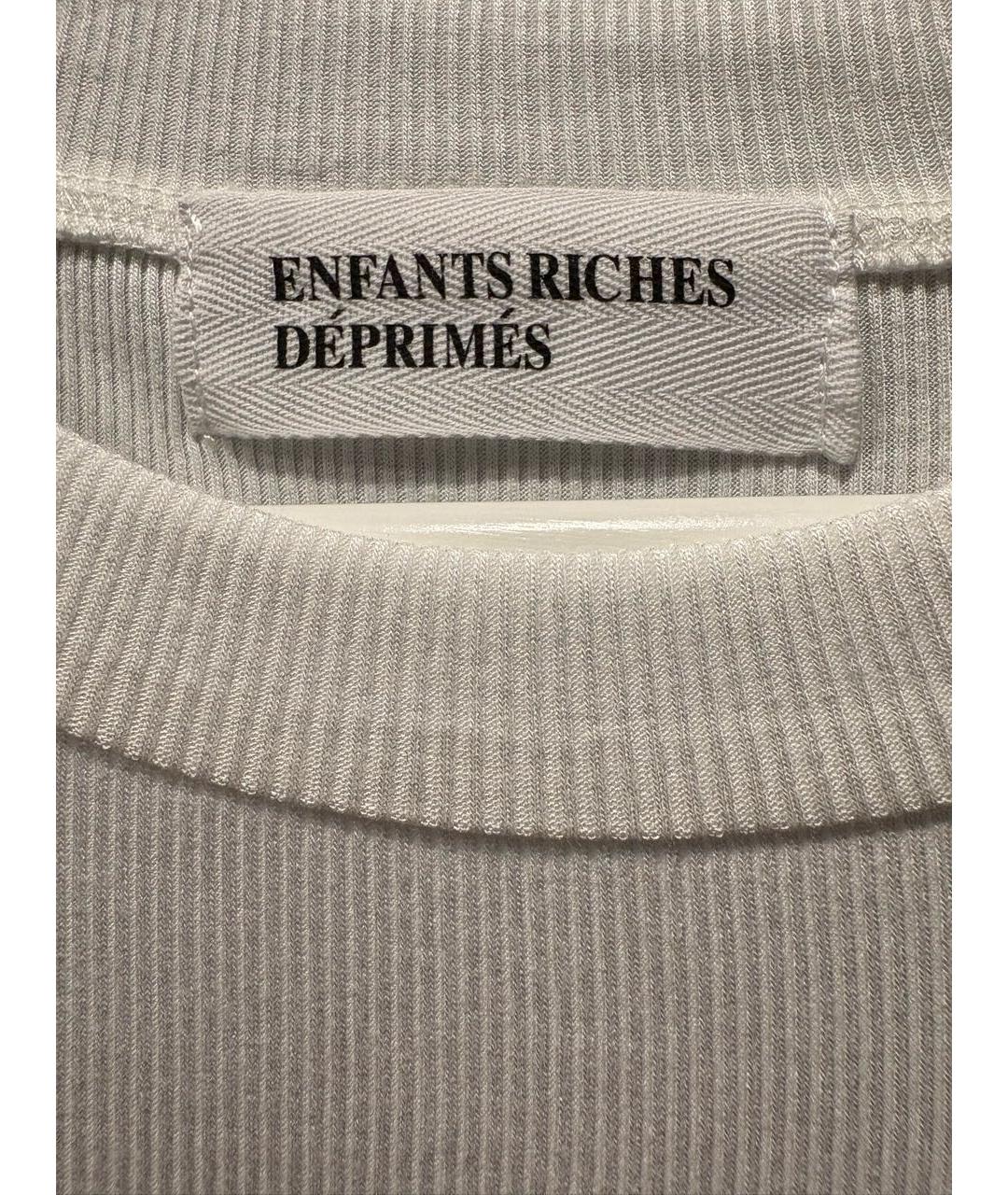 Enfants Riches Déprimés Белая хлопко-полиэстеровая майка, фото 2