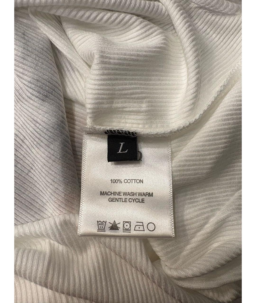 Enfants Riches Déprimés Белая хлопко-полиэстеровая майка, фото 3