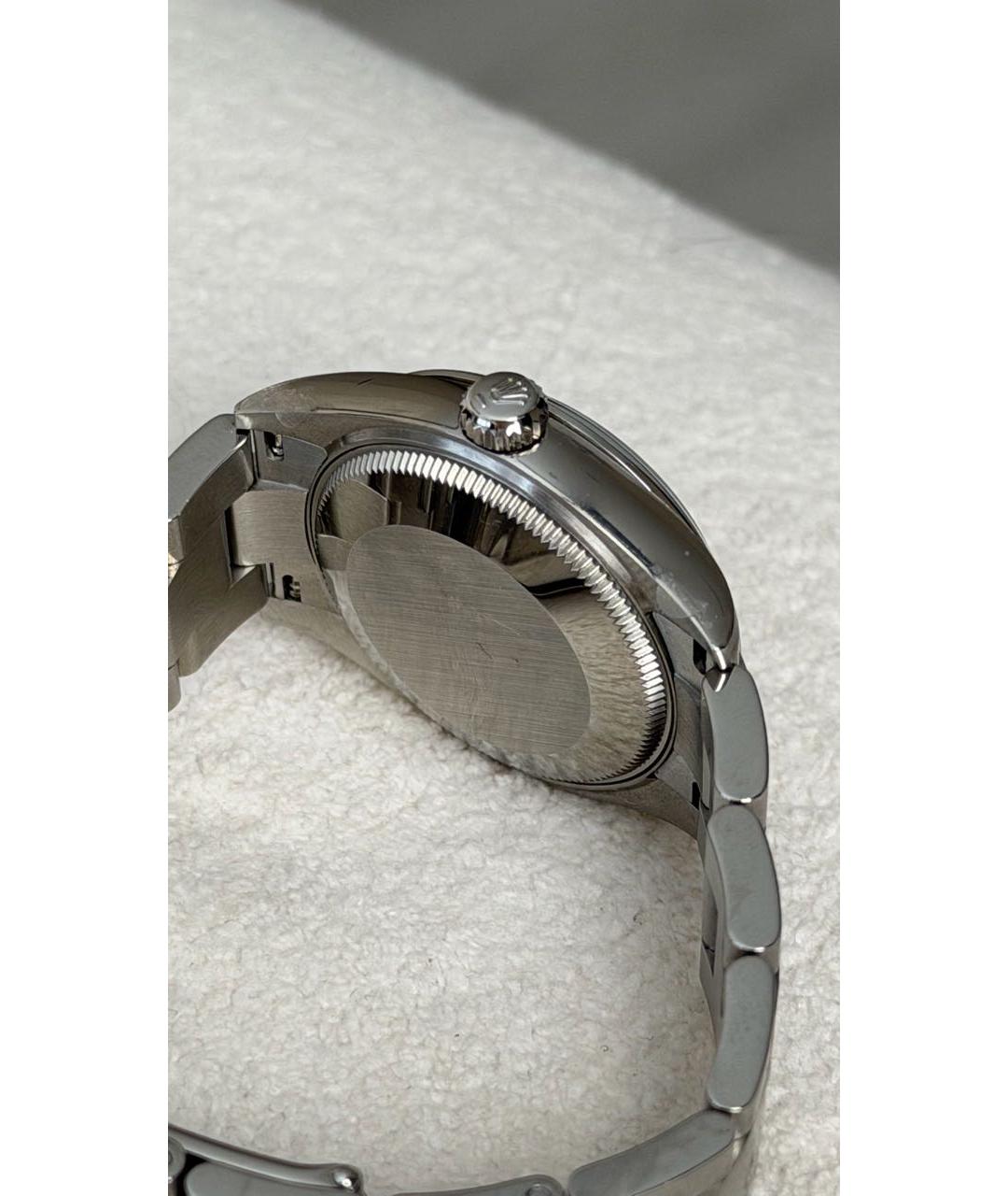 ROLEX Бирюзовые часы из белого золота, фото 3