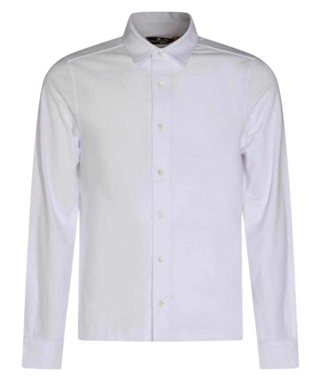 K-WAY Белая хлопковая классическая рубашка, фото 1