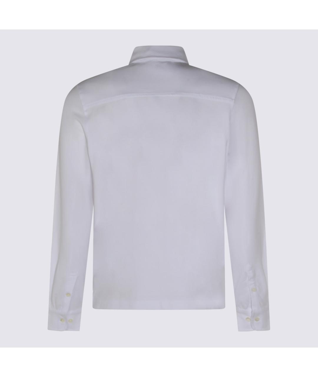 K-WAY Белая хлопковая классическая рубашка, фото 4