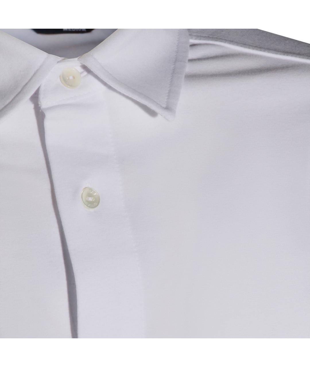 K-WAY Белая хлопковая классическая рубашка, фото 5