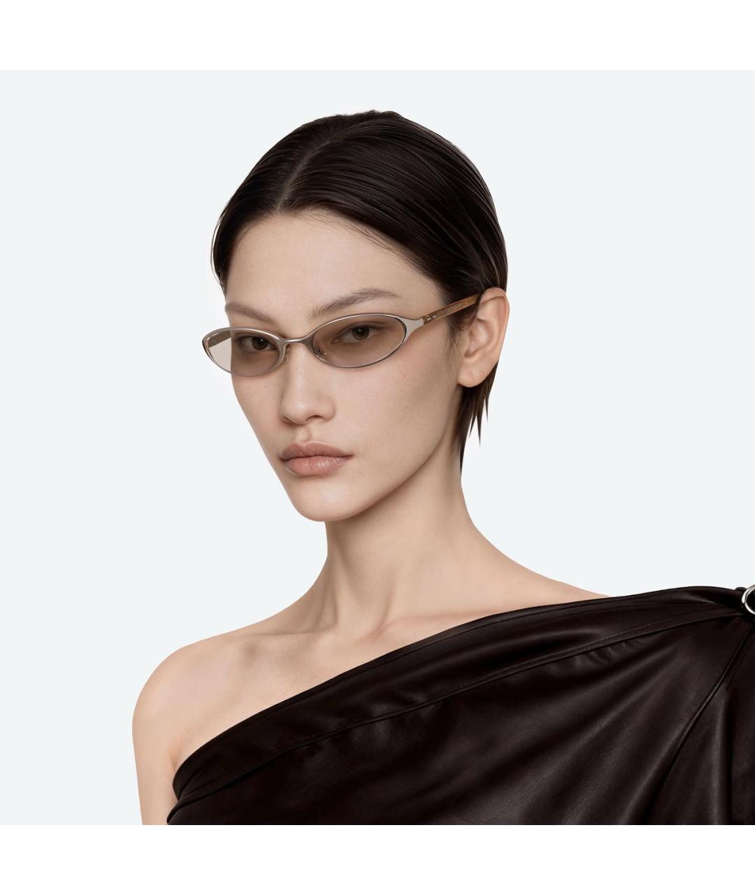 GENTLE MONSTER Бежевые солнцезащитные очки, фото 2