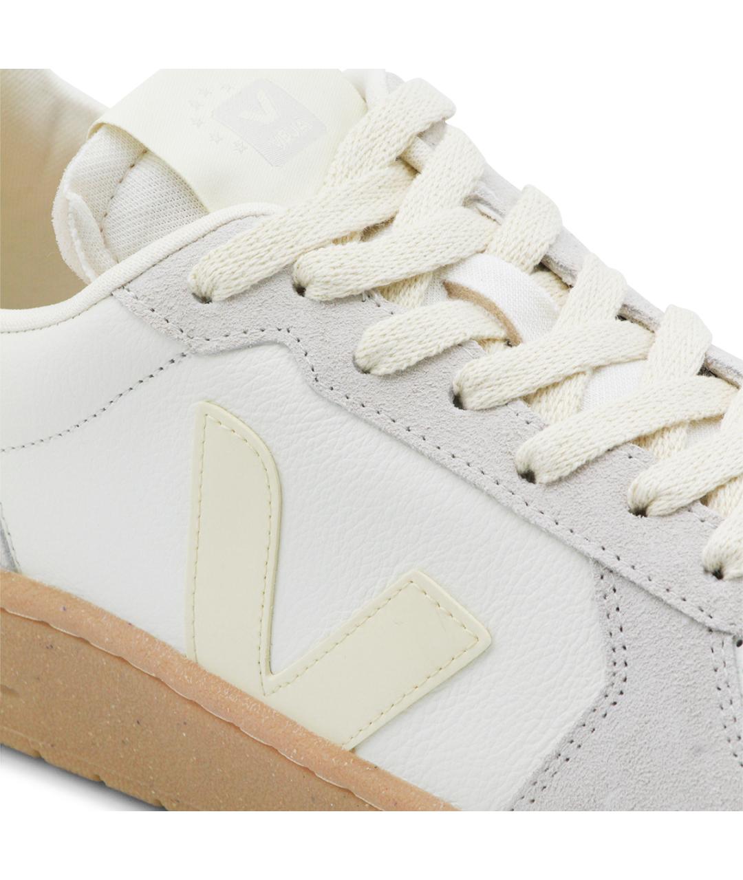 VEJA Белые кожаные низкие кроссовки / кеды, фото 4