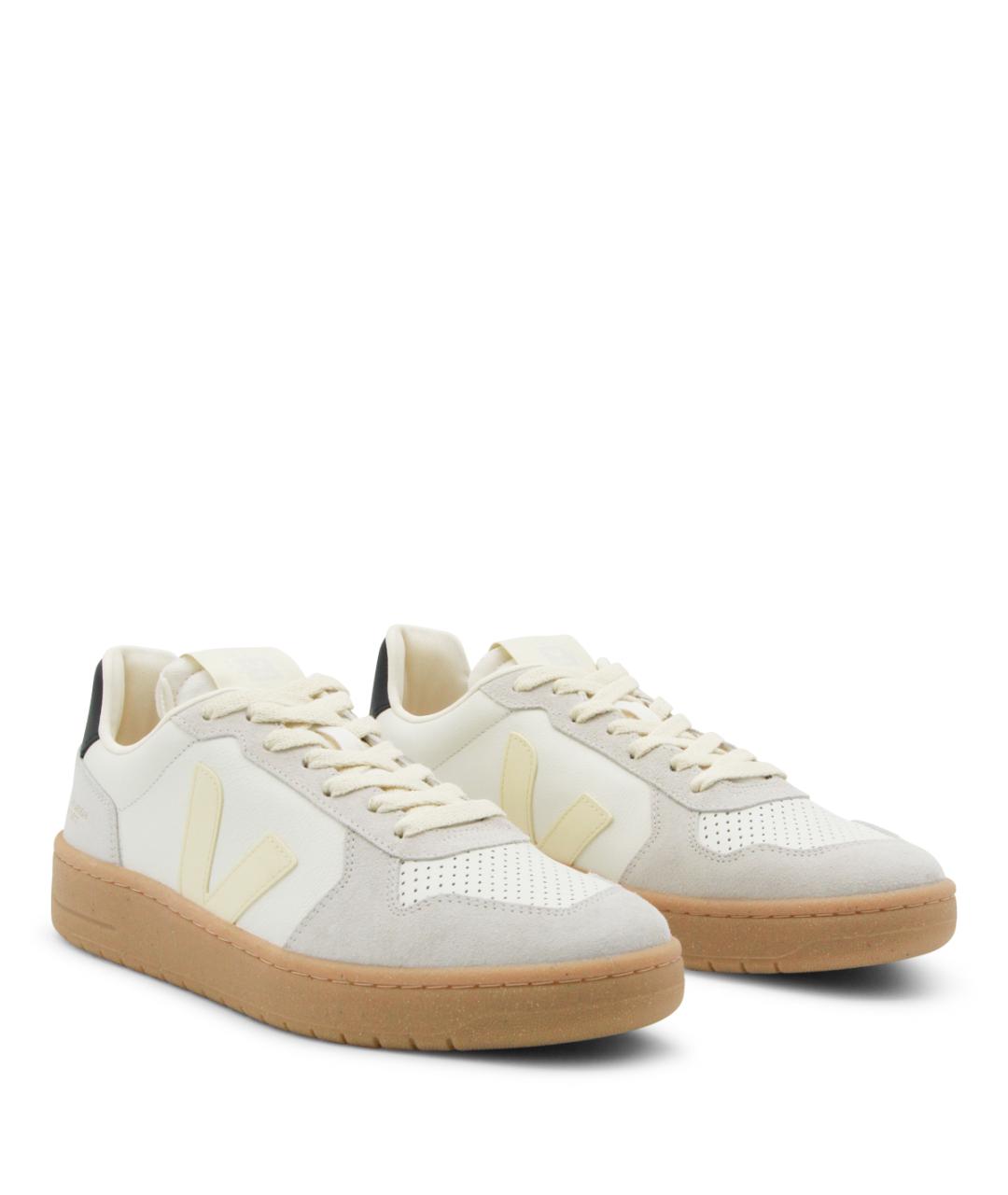VEJA Белые кожаные низкие кроссовки / кеды, фото 2