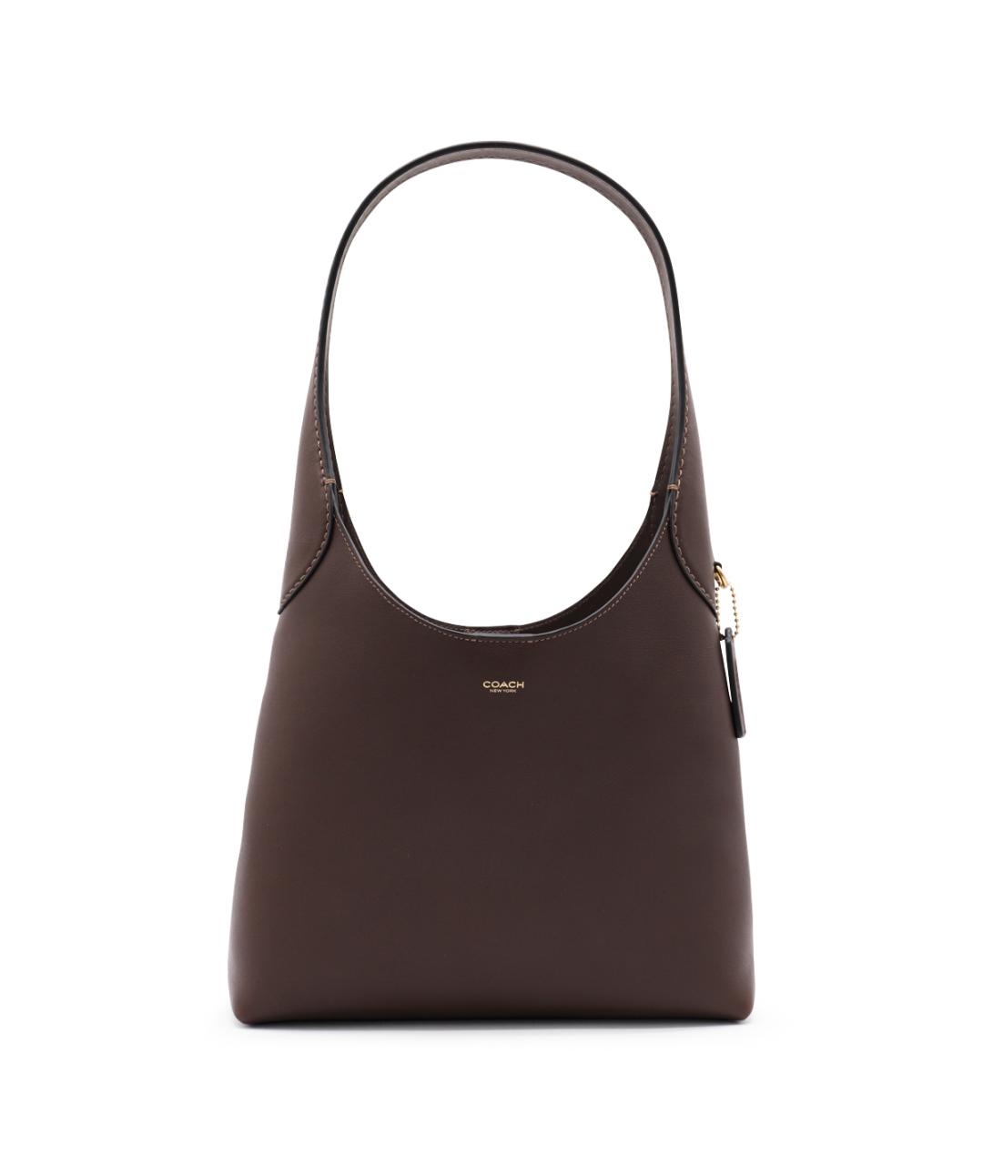 COACH Коричневая кожаная сумка тоут, фото 1