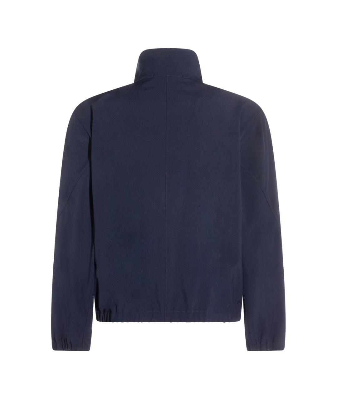 STONE ISLAND Синяя полиэстеровая куртка, фото 2