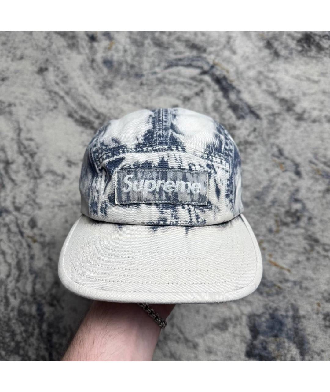 SUPREME Белая хлопковая кепка/бейсболка, фото 6