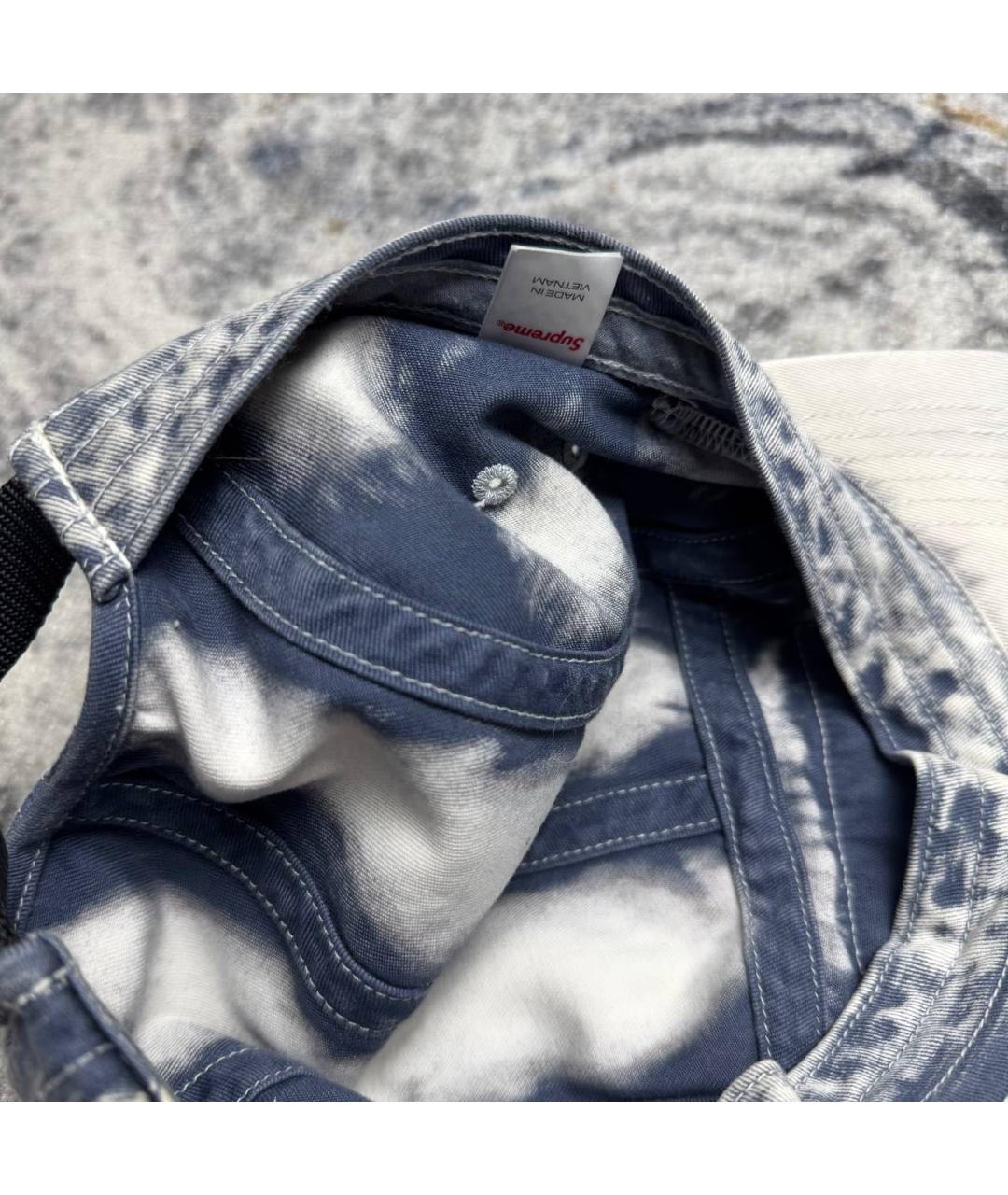 SUPREME Белая хлопковая кепка/бейсболка, фото 5