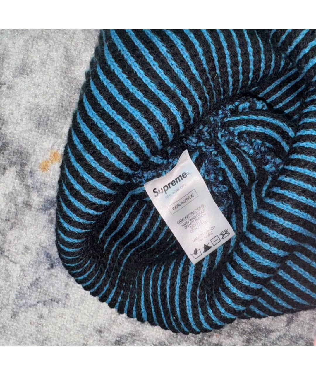 SUPREME Бирюзовая шапка, фото 5