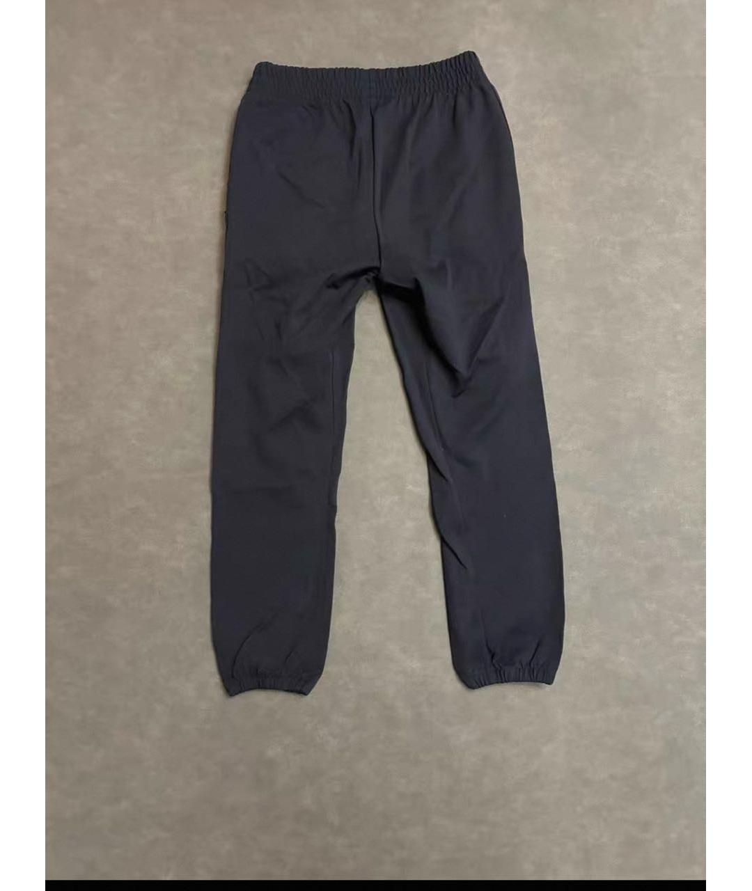 ADIDAS YEEZY Черные синтетические повседневные брюки, фото 2