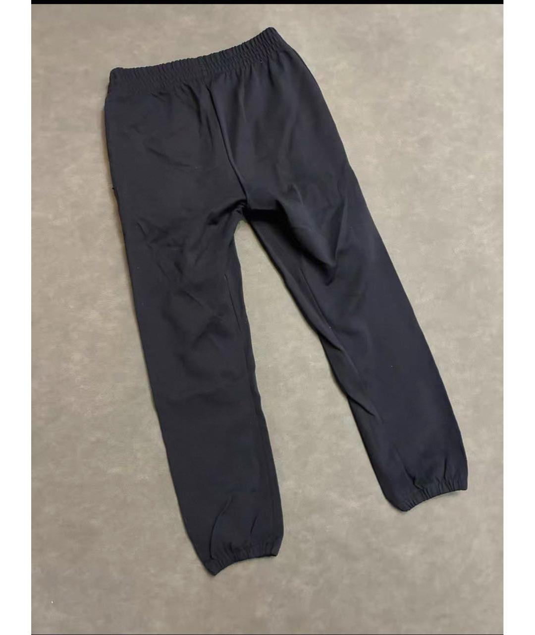 ADIDAS YEEZY Черные синтетические повседневные брюки, фото 4