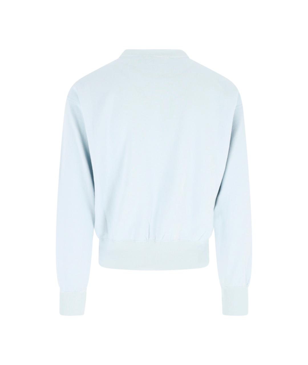 AURALEE Синий хлопковый джемпер / свитер, фото 2