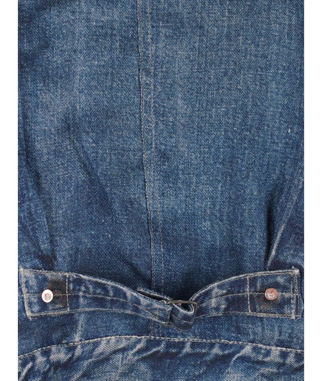 JUNYA WATANABE Синяя хлопковая куртка, фото 4