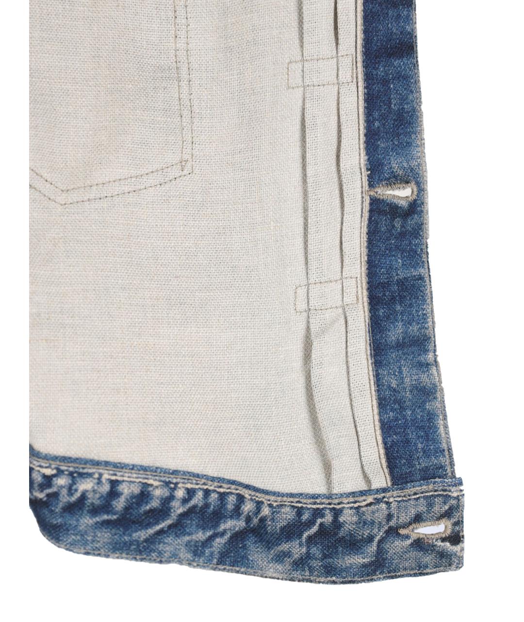 JUNYA WATANABE Синяя хлопковая куртка, фото 3