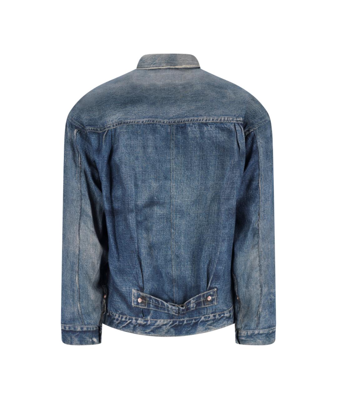 JUNYA WATANABE Синяя хлопковая куртка, фото 2