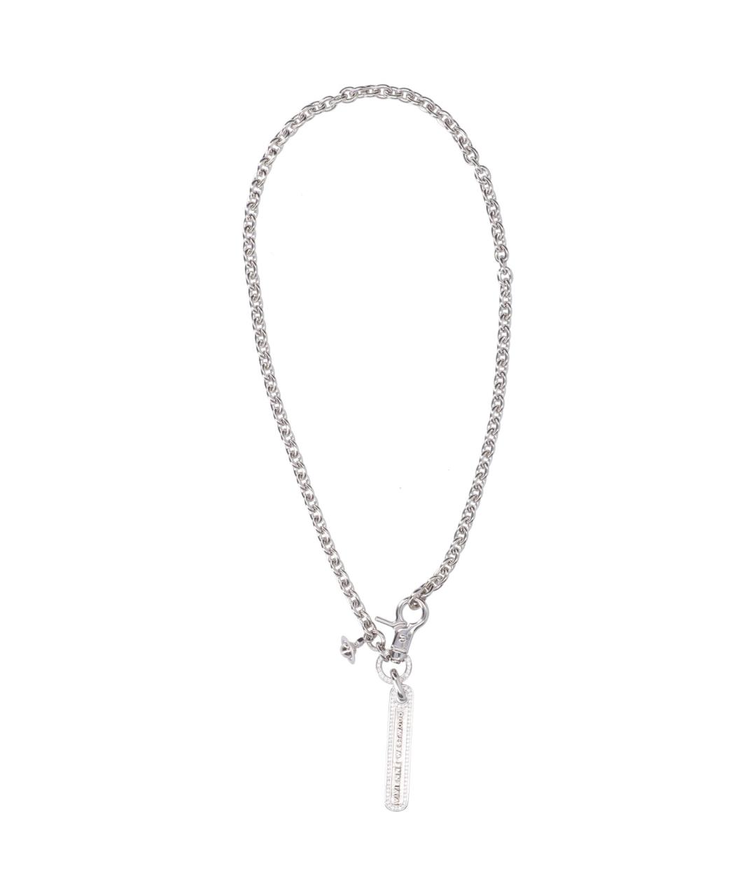 VIVIENNE WESTWOOD Серебряная латунная цепочка, фото 1