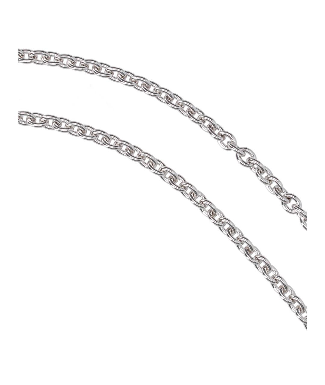 VIVIENNE WESTWOOD Серебряная латунная цепочка, фото 3