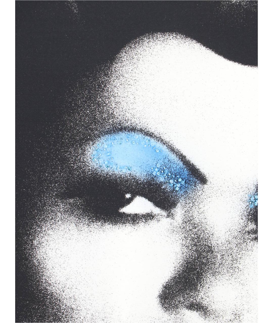 VERSACE Белая шелковая юбка миди, фото 4