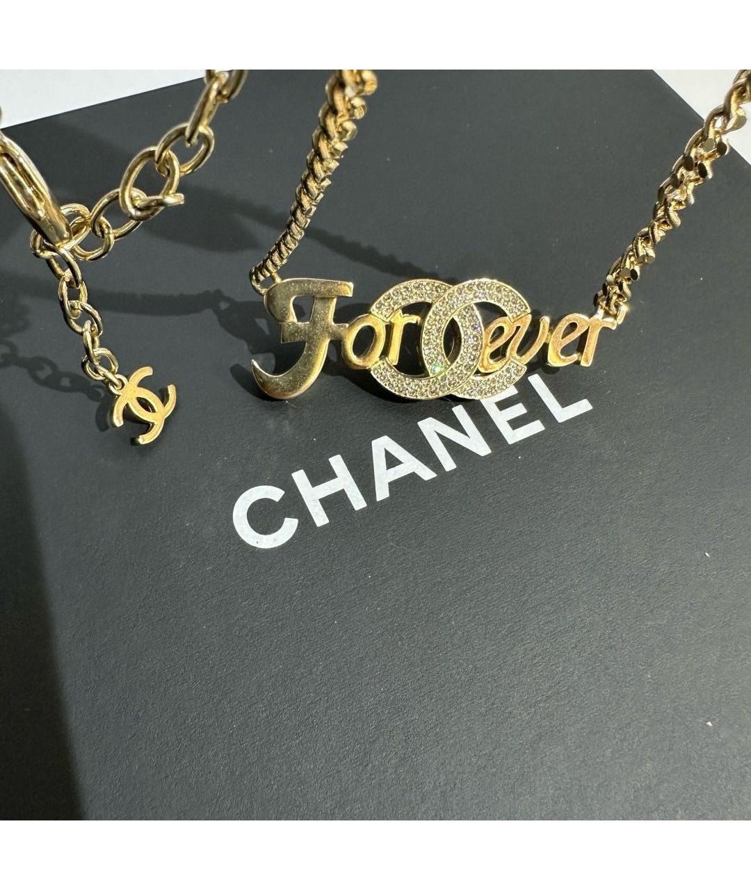 CHANEL Золотой чокер, фото 4