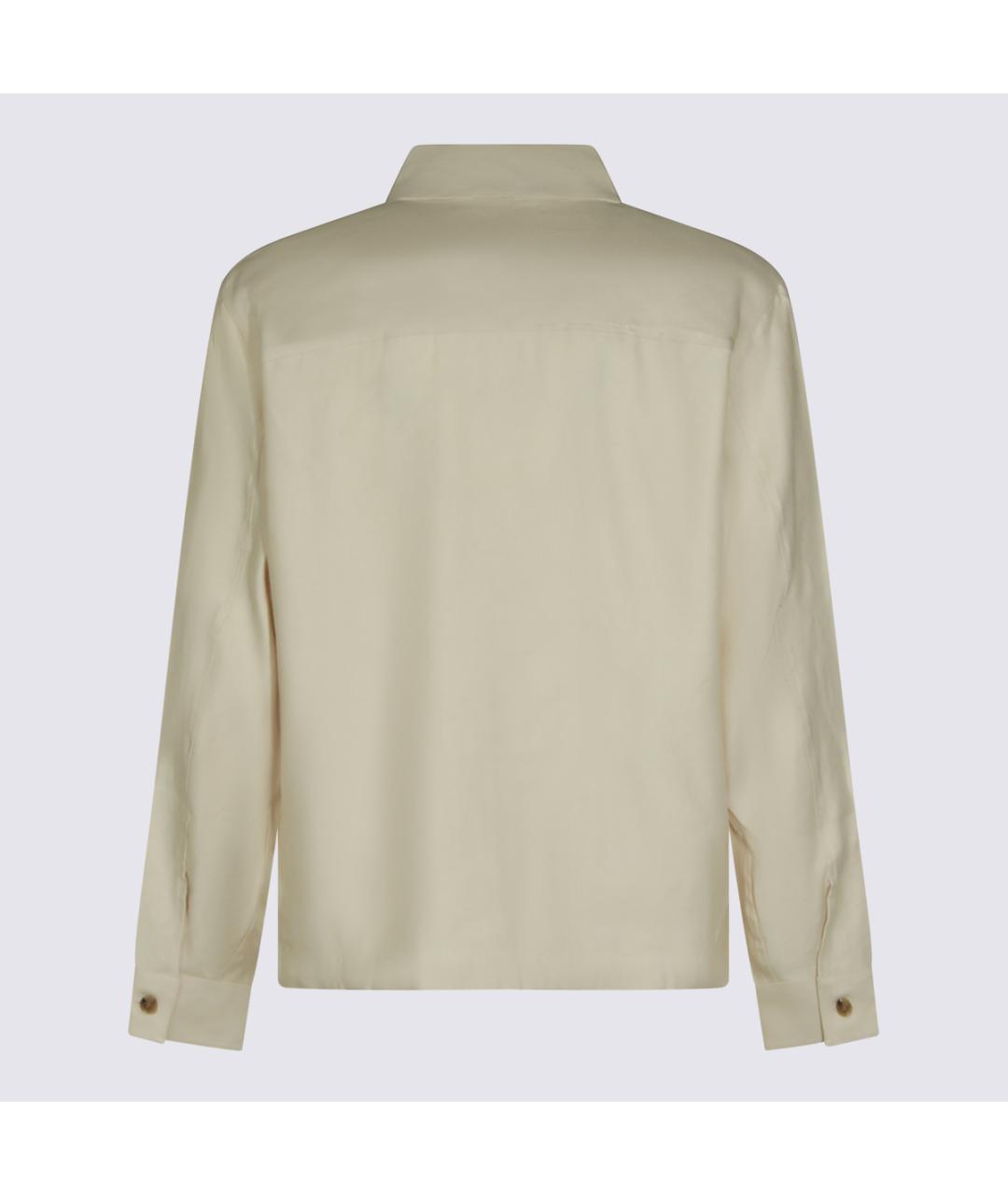 NN.07 Бежевая вискозная куртка, фото 2