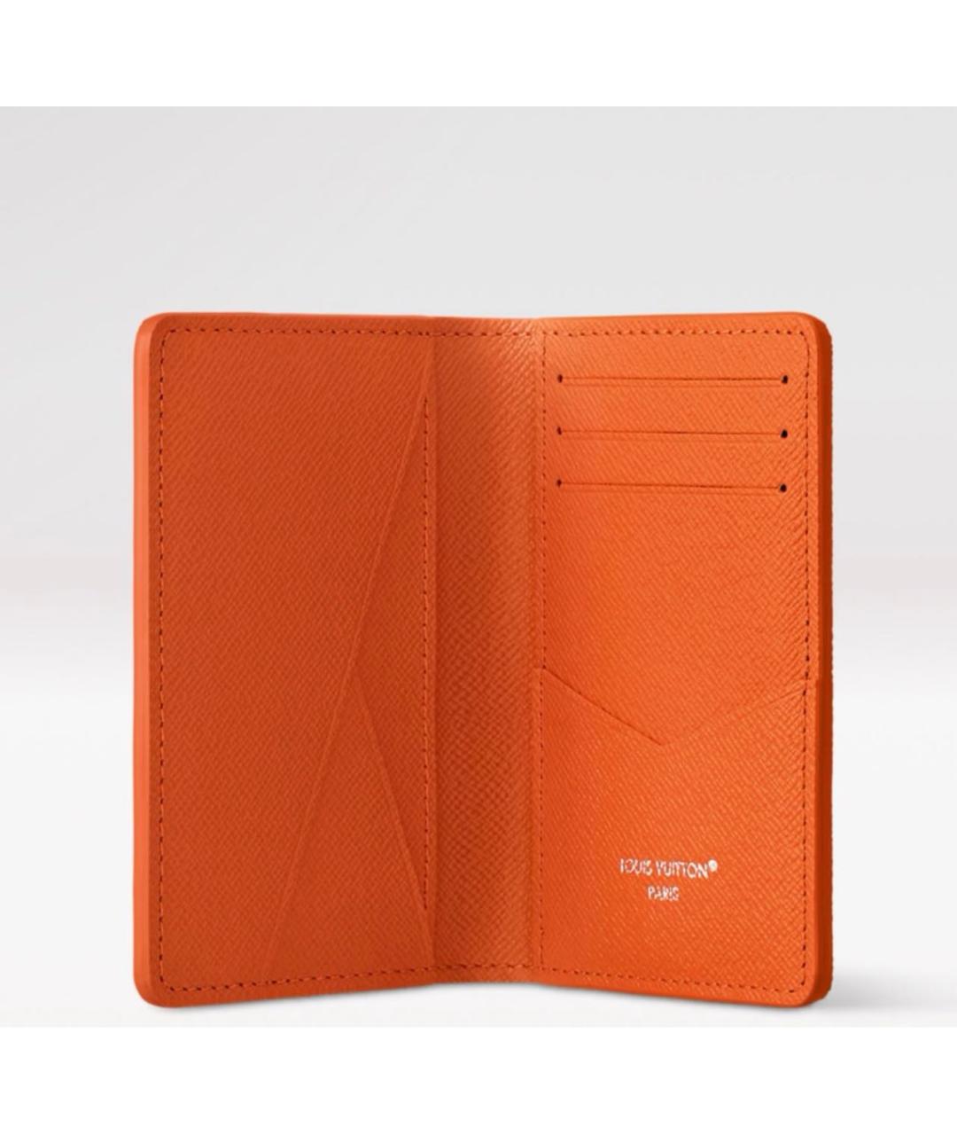 LOUIS VUITTON Оранжевый кардхолдер, фото 2