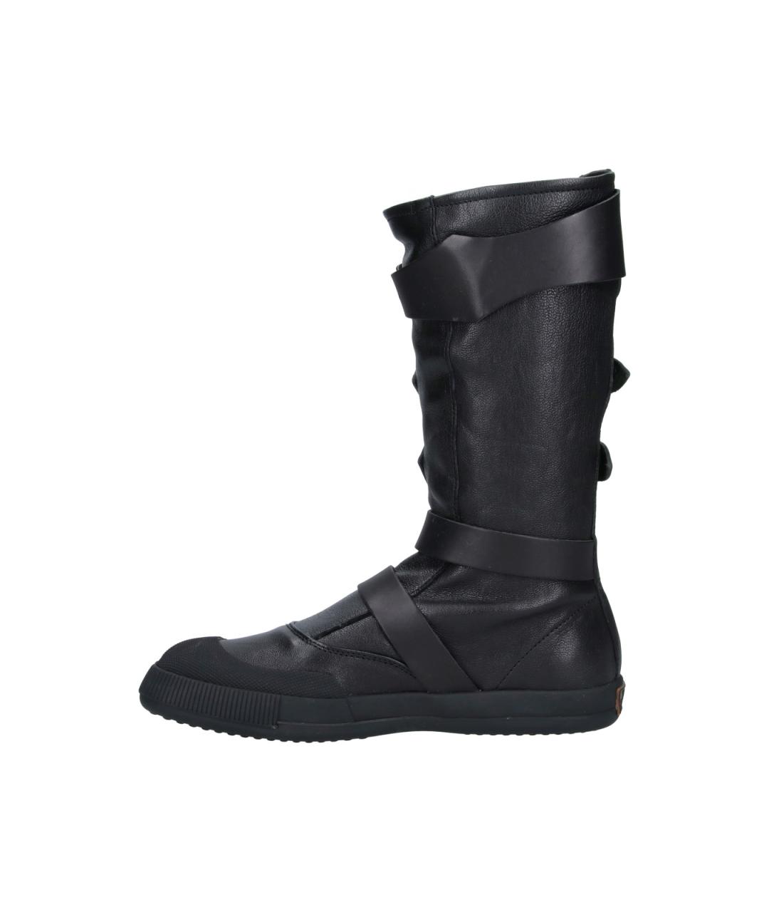 VIVIENNE WESTWOOD Черные кожаные сапоги, фото 3