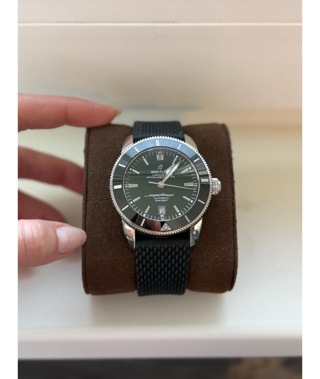 BREITLING SUPEROCEAN Серебряные часы, фото 5