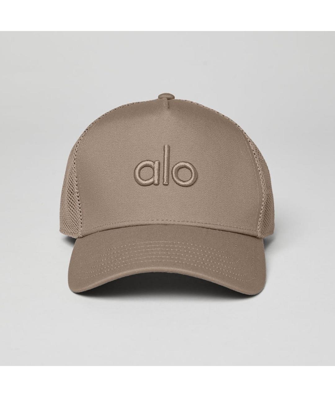 ALO YOGA Бежевая хлопковая кепка, фото 6